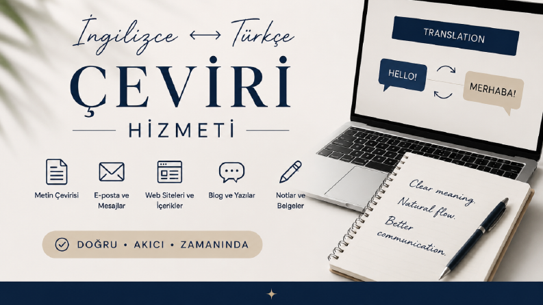 Akıcı ve doğal çeviri