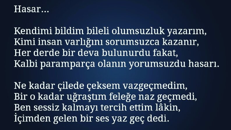 İş örneğim