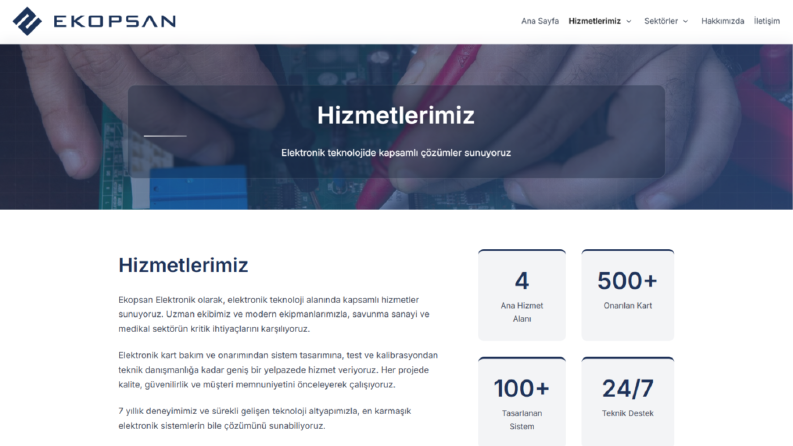 Web Sitesi Tasarımı