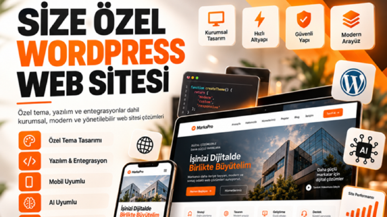 Anahtar Teslim Kurumsal ve E-ticaret Sitesi Tasarım Yazılım