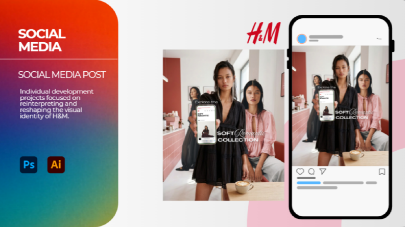 H&M Collection Social Media Post