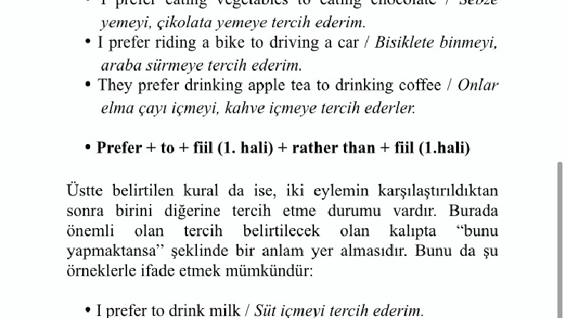 Prefer Konu Anlatımı