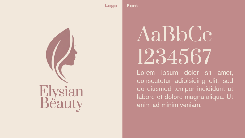Zarif ve Akılda Kalıcı Kozmetik Logo Tasarımı