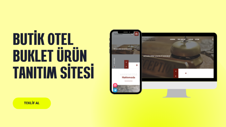BUTİK OTEL BUKLET ÜRÜN TANITIM SİTESİ