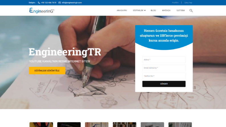 engineeringtr.com | Web Site Tasarımı ve Kodlama