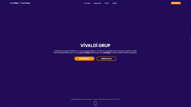 Vivaldi Grup Web Sitesi