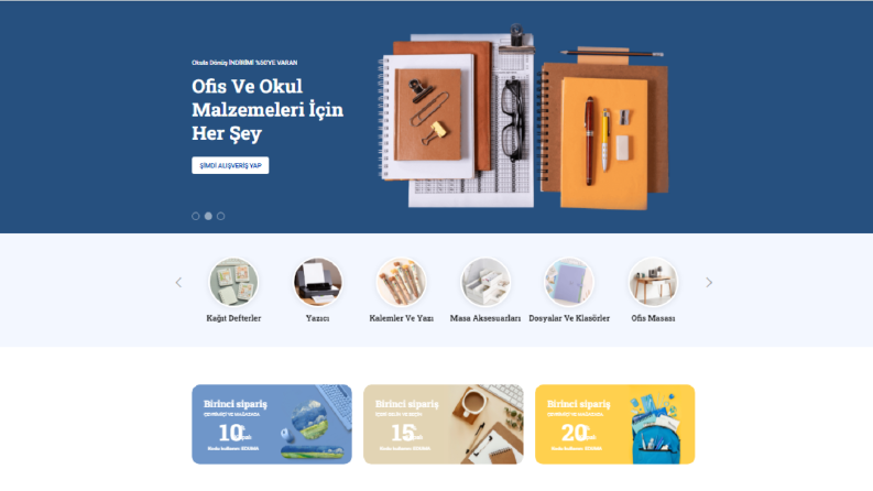 Matbaa - E-Ticaret Sitesi