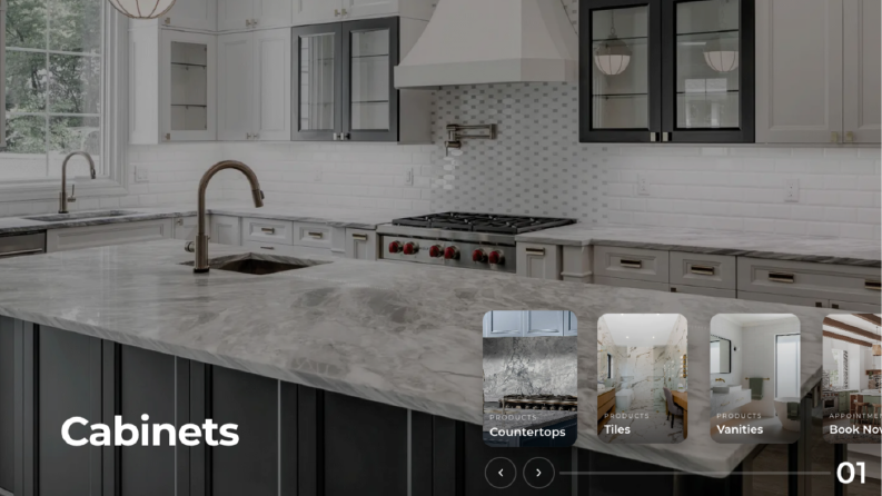 Mutfak Banyo Renovasyon Firması Websitesi + Admin Paneli
