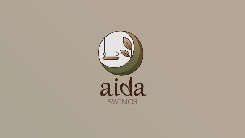 Aida Swings Markası Konsept Logo Tasarımı