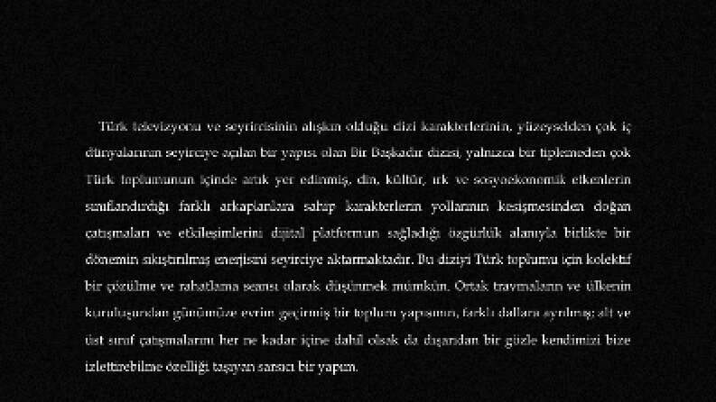 Film/Dizi Eleştirisi