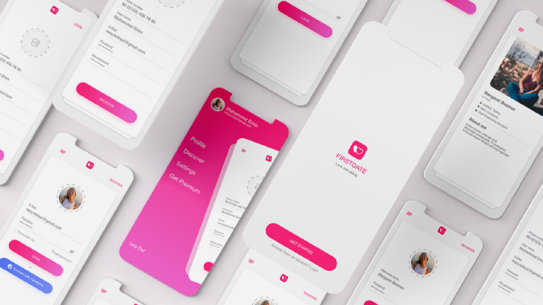 FirstDate - Arkadaşlık Mobil Tasarım