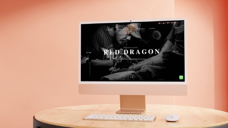 Kurumsal Web Sitesi - Tattoo Piercing Web Tasarım