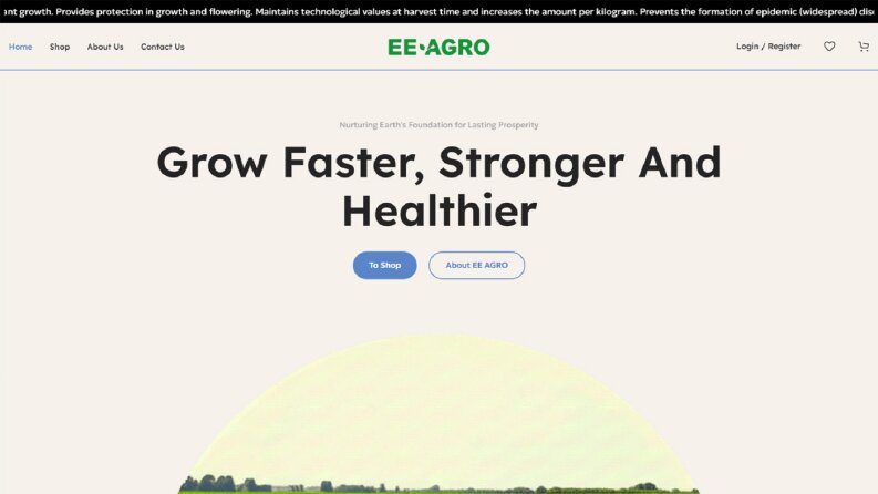 EEAgro Kurumsal Web Tasarımı