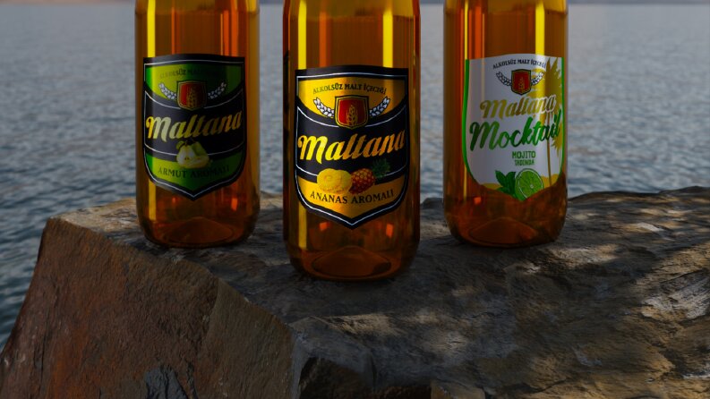 Maltana-Ürün Renderları