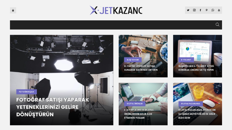 Dijital Kazanç ve Girişimcilik İçerikleriyle Güçlü Bir Blog 