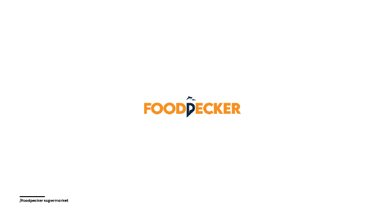 FOODPECKER-Supermarket logo tasarımı
