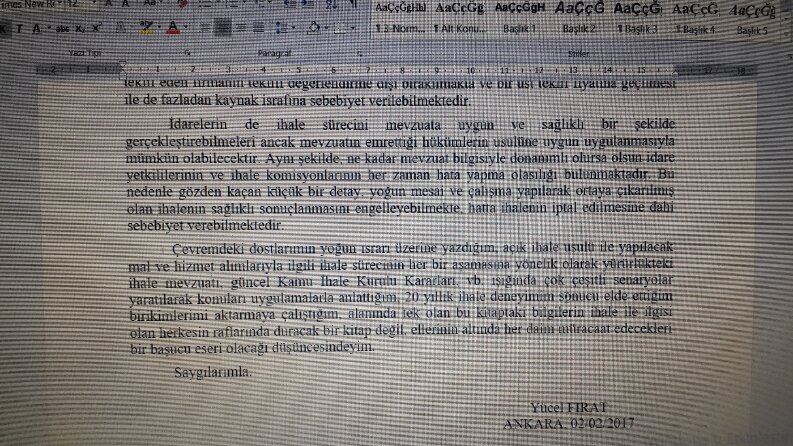 Metin Örneklerim