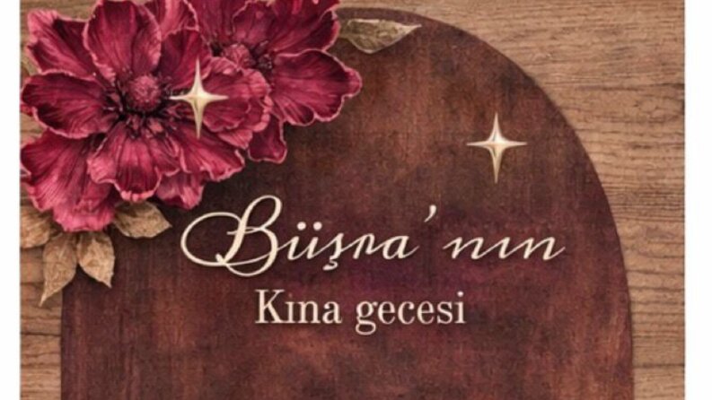 Renkli Kına Davetiyesi 