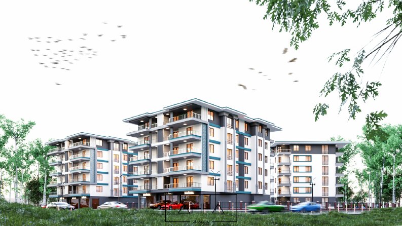 Dış Mekan Mimari Görselleştirme (Render)