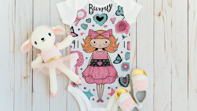 Bebek T shirt tasarımı!