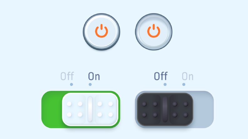 3D Buton Tasarımları