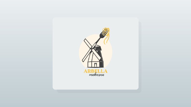 Makarna Logo Tasarımı