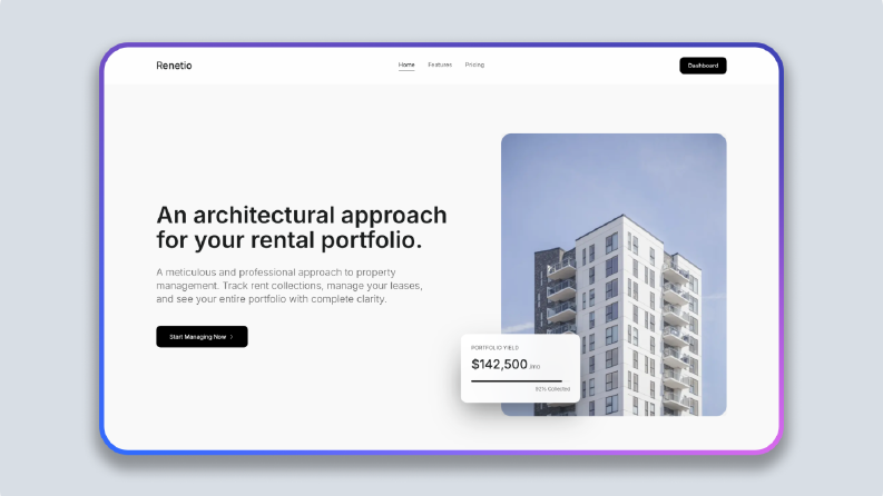 Mülk Yönetim Platformu | renetio.com