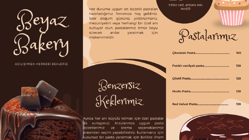 Örnek Broşür & Kataloglar