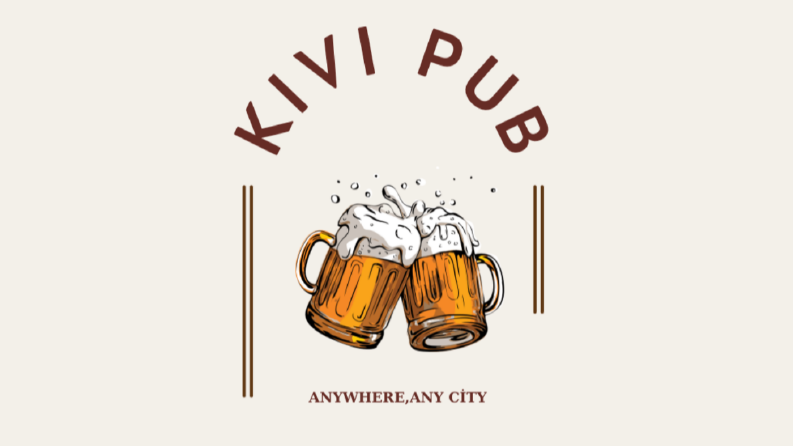 kivi pub logo tasarımı