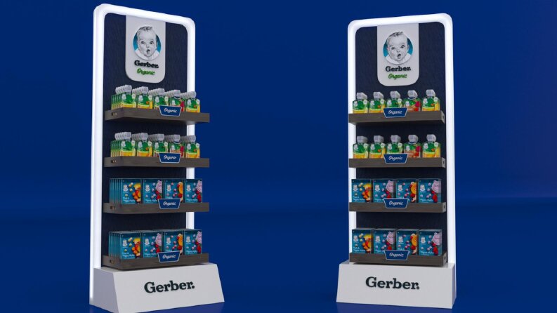 Nestle Gerber Stand Tasarımı