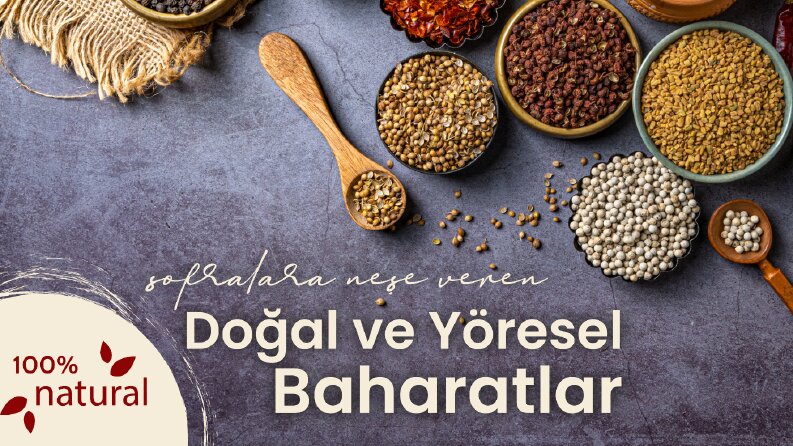 Bengurme Baharat ve Yöresel Lezzetler Slider Tasarımı