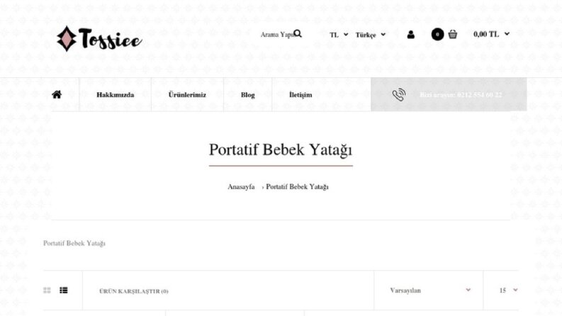 Tossiee E-ticaret
