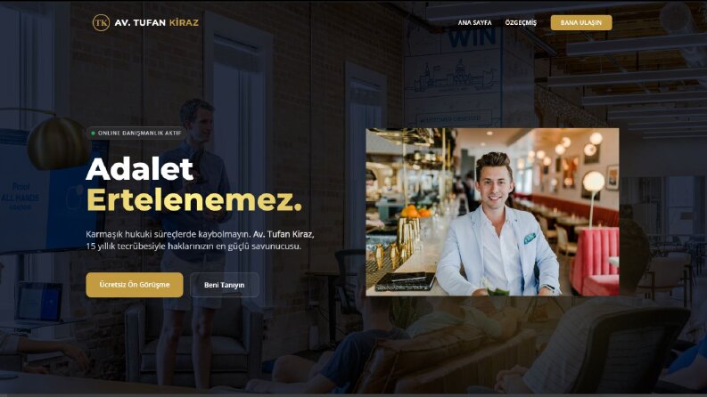 Kurumsal Hukuk Bürosu Web Mimarisi ve Dinamik Yönetim Paneli