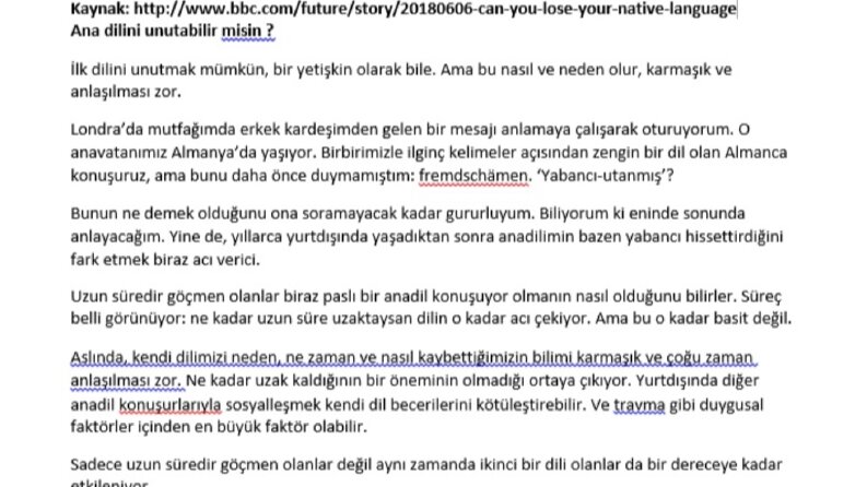İş örneğim