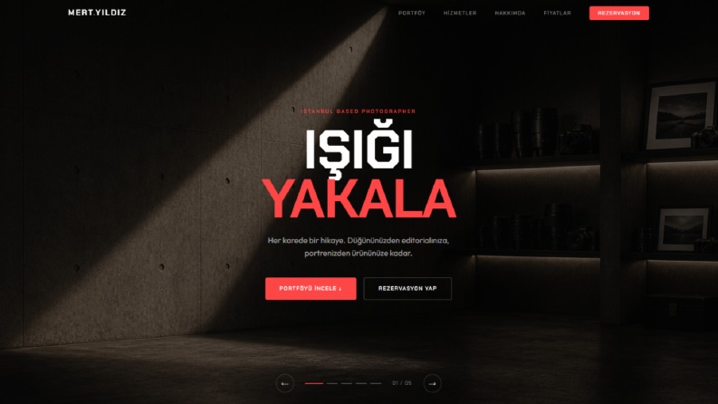 Fotoğraf Sitesi - Demo