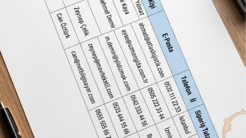 PDF ve Görselleri Excel Tablosuna Aktarma