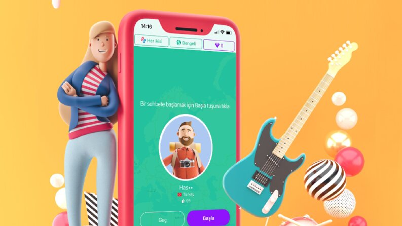 Azar App - Konsept Sosyal Medya Tasarımları