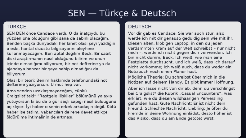 Almanca Çeviri