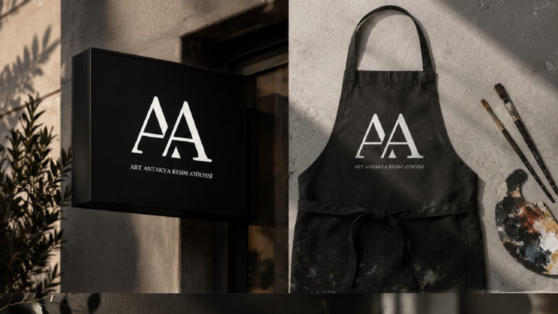 Art Antakya Resim Atölyesi - Monogram Logo Tasarımı