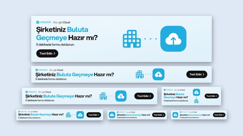 Google Display (GDN) Banner Seti - Yatay