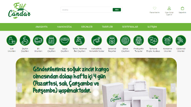 dogalbesinler.com E-Ticaret Sitesi