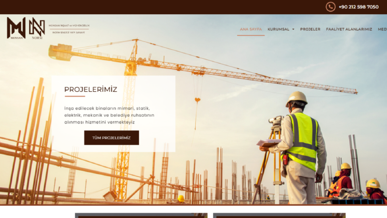 Özel Tasarım Web Sitesi