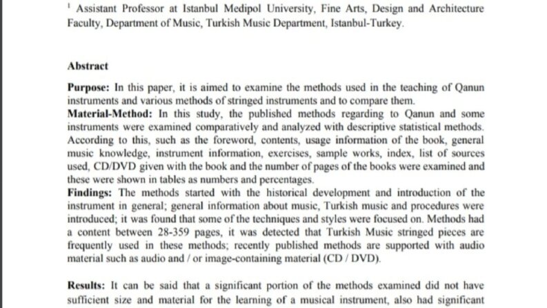 Çeviri-Akademik Tez