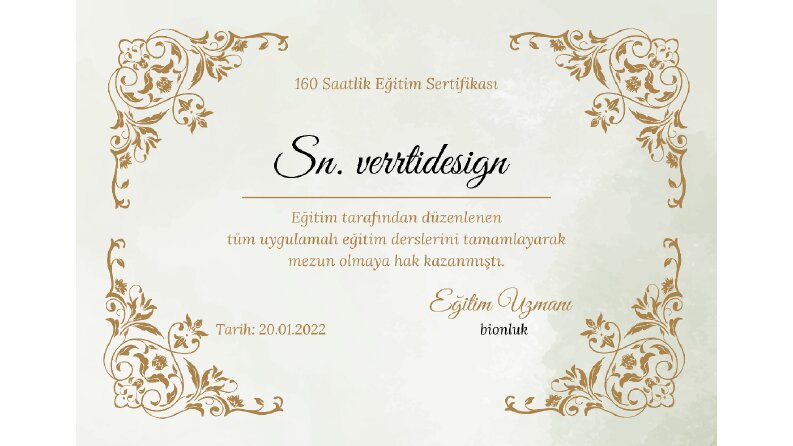 DİKKAT ÇEKEN SERTİFİKA TASARIMLARI