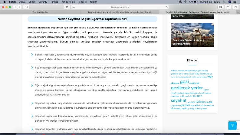 İş örneğim
