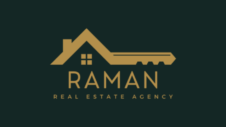 Dubai de bulunan Raman Emlak için tasarladığımız logo