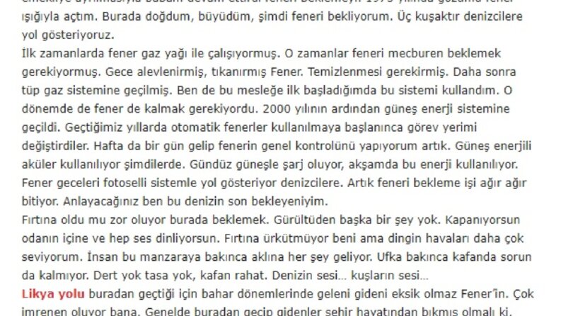 İş örneğim