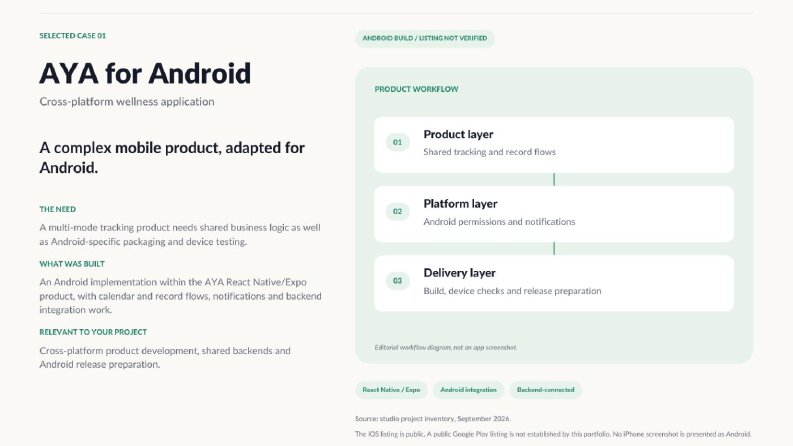 AYA — Android Sağlık Uygulaması