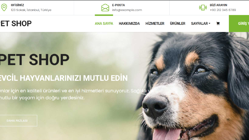 PetShop WebSite