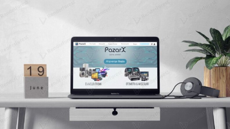 PazarX - Dijital Market Web Sitesi Tasarımı